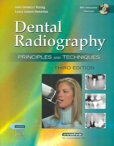 dental radiography principles and techniques 3rd edition joen iannucci haring, laura jansen howerton