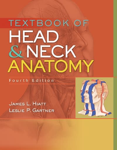 textbook of head and neck anatomy 4th edition james l hiatt 1284456838, 9781284456837