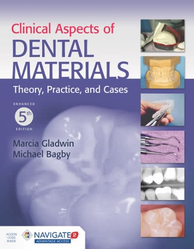 clinical aspects of dental materials 5th edition marcia stewart, michael bagby 1284226077, 9781284226072