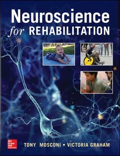neuroscience for rehabilitation 1st edition tony mosconi, victoria graham 0071828885, 9780071828888