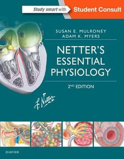 netters essential physiology 2nd edition susan mulroney, adam myers 0323358195, 9780323358194