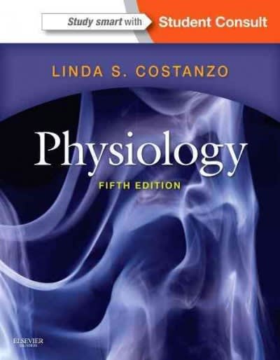 physiology 5th edition linda s costanzo 145570847x, 9781455708475