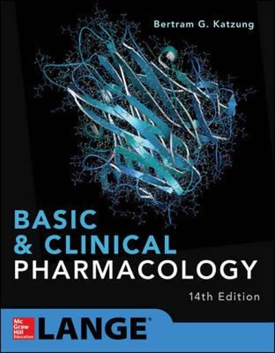 basic and clinical pharmacology 14th edition bertram g katzung, anthony j trevor 1259641163, 9781259641169