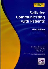 skills for communicating with patients 3rd edition jonathan silverman, suzanne kurtz, juliet draper
