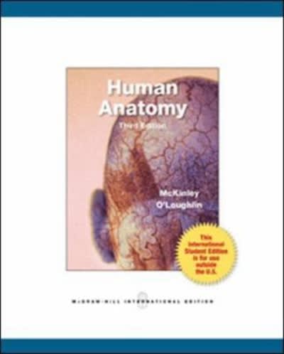 human anatomy 3rd edition michael p mckinley, mckinley, mckinley, oloughlin, o&loughlin 0071316078,