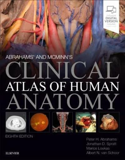 mcminn and abrahams clinical atlas of human anatomy 8th edition peter h abrahams, jonathan d spratt, marios