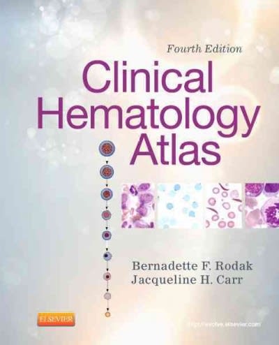 clinical hematology atlas 4th edition bernadette f rodak, jacqueline h carr 1455708305, 9781455708307