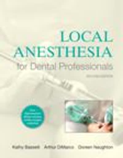 local anesthesia for dental professionals 2nd edition arthur dimarco, kathy b bassett, doreen naughton