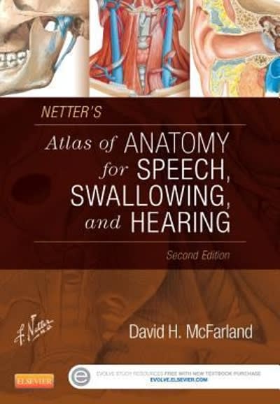 netters atlas of anatomy for speech, swallowing, and hearing 2nd edition david h mcfarland 032323982x,