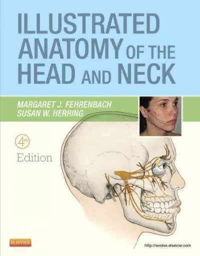 illustrated anatomy of the head and neck 4th edition margaret j fehrenbach, susan w herring 0323291082,