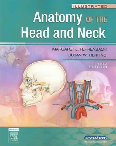 illustrated anatomy of the head and neck 3rd edition margaret j fehrenbach, susan w herring, pat thomas
