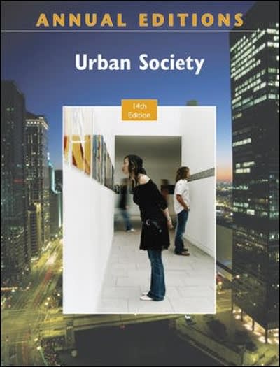 annual editions urban society 14th edition myron alfred levine 0078127718, 9780078127717