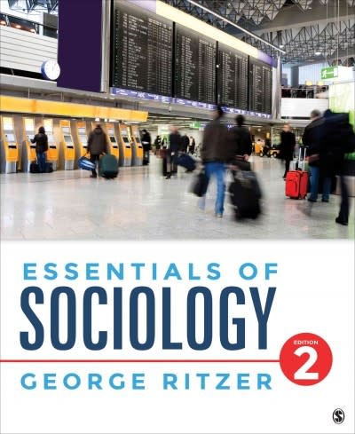 essentials of sociology 2nd edition george f ritzer 1483380890, 9781483380896