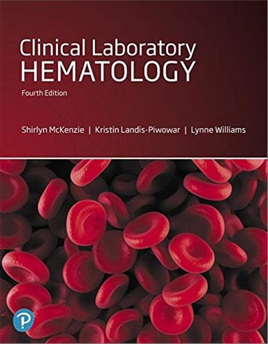 clinical laboratory hematology 4th edition shirlyn b mckenzie, j david bergeron, joanne lynne williams,