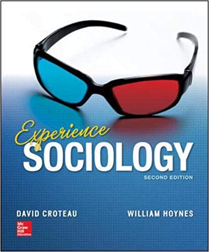 experience sociology 2nd edition david croteau, william hoynes 0078026733, 9780078026737