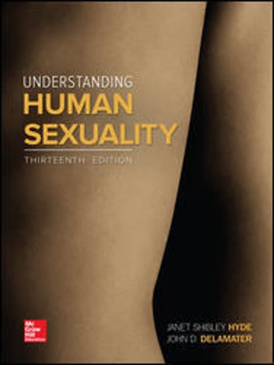understanding human sexuality 13th edition janet shibley hyde, john d delamater 1259544982, 9781259544989