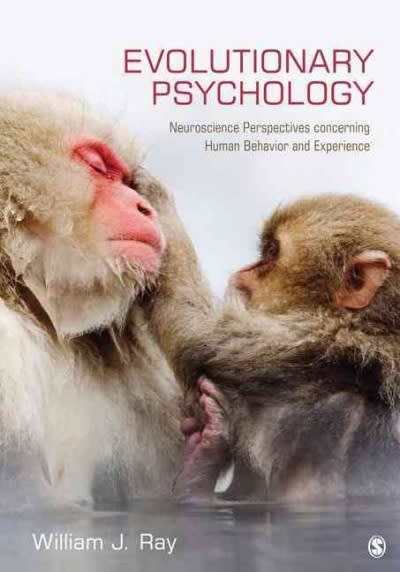 evolutionary psychology neuroscience perspectives concerning human behavior and experience 1st edition
