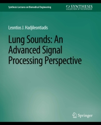 lung sounds an advanced signal processing 1st edition hadji hadjileontiadis 3031005023,3031016300