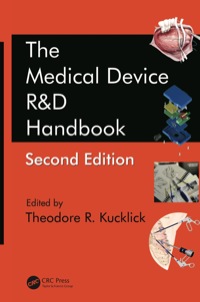 the medical device r and d handbook 2nd edition theodore r. kucklick 143981189x,1439811954