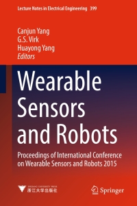 wearable sensors and robots proceedings of international conference on wearable sensors and robots 2015 1st