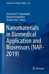 nanomaterials in biomedical application and biosensors nap 2019 1st edition alexander d. pogrebnjak, maksym