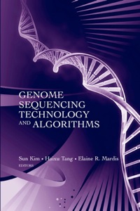 genome sequencing technology and algorithms 1st edition sun kim, haixu tang, elaine r. mardis, editors