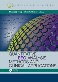 quantitative eeg analysis methods and applications 1st edition shanbao tong, nitish v. thankor 159693204x