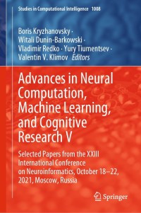 advances in neural computation machine learning and cognitive research v selected papers from the xxiii