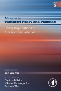 advances in transport policy and planning policy implications of autonomous vehicles volume 5 1st edition