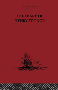 the diary of henry teonge 1st edition g. e manwaring 0415344778,1134285353