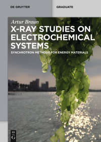 x-ray studies on electrochemical systems synchrotron methods for energy materials 1st edition artur braun