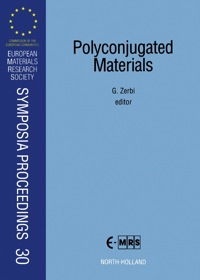 polyconjugated materials symposia proceedings 30 1st edition g. zerbi, 0444895736,0444596852