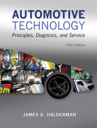automotive technology principles diagnosis and service 5th edition james d. halderman 0133994619,0133995887