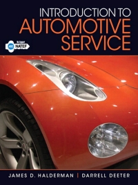 introduction to automotive service 1st edition james d. halderman, darrell deeter 0132540088,0133109275
