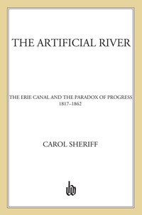 the artificial river the erie canal and the paradox of progress 1817-1862 1st edition carol sheriff