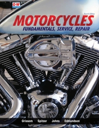 motorcycles fundamentals service repair 4th edition chris grissom, matt spitzer, bruce a. johns, david d.