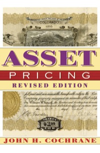 asset pricing 1st edition john cochrane 0691121370,1400829135