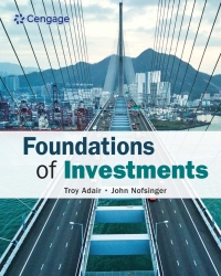 foundations of investments 1st edition troy adair ,  john nofsinger 0357130421,0357130529