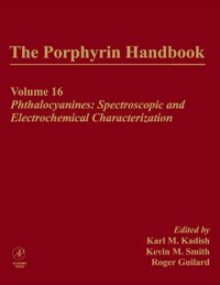 the porphyrin handbook phthalocyanines spectroscopic and electrochemical characterization volume 16 1st
