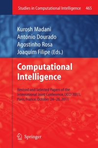 computational intelligence revised and selected papers of the international joint conference 465 1st edition