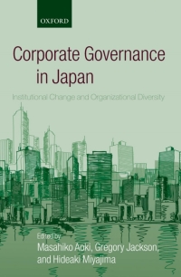 corporate governance in japan institutional change and organizational diversity 1st edition masahiko aoki ,