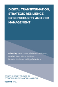 digital transformation strategic resilience cyber security and risk management 1st edition simon grima ,