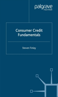 consumer credit fundamentals 1st edition s. finlay 1403939780,0230502342