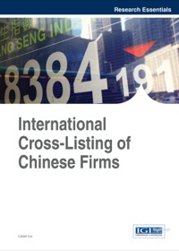 international cross listing of chinese firms 1st edition lixian liu 1466650478,1466650508