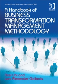 a handboook of business transformation management methodology 1st edition axel uhl  ,  lars alexander