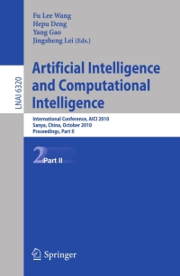 artificial intelligence and computational intelligence international conference aici 2010 lnai 6320