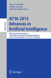 ai ia 2015 advances in artificial intelligence xivth international conference of the italian association for