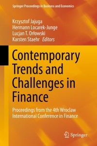 contemporary trends and challenges in finance proceedings from the 4th wroclaw international conference in