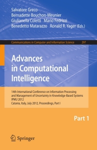 advances in computational intelligence part i 1st edition salvatore greco , bernadette bouchon-meunier ,