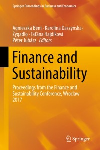 finance and sustainability proceedings from the finance and sustainability conference wroclaw 2017 1st